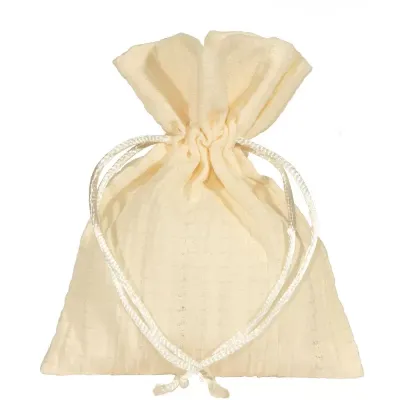Sacchettino 09x12 crema (pz.10)