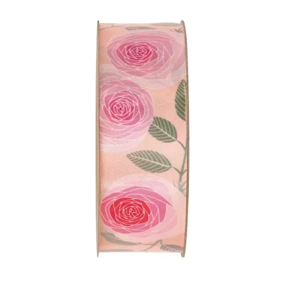 Nastro rom.roses mm.40 m.15 pesca