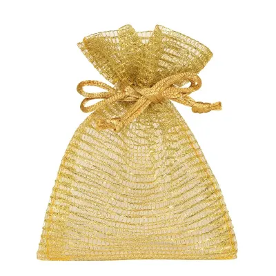 Sacchettino 09x12 oro (pz.10)