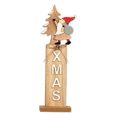 Scritta xmas legno h.30 