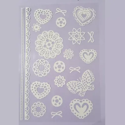 Adesivi pizzo assortiti (22 pz.)