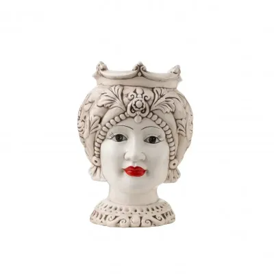 Testa portavaso queen h.25 