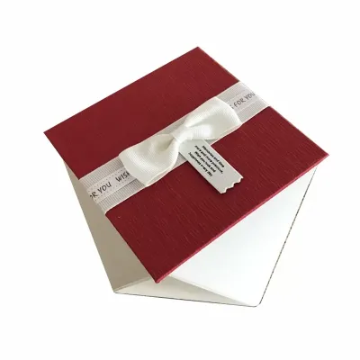 Scatola esagonale 15x15 rosso