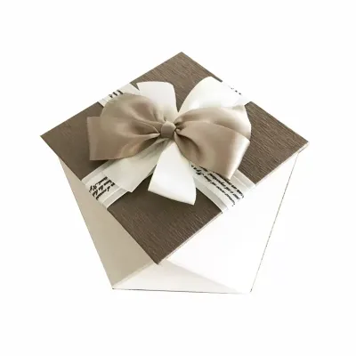 Scatola esagonale 15x15 beige