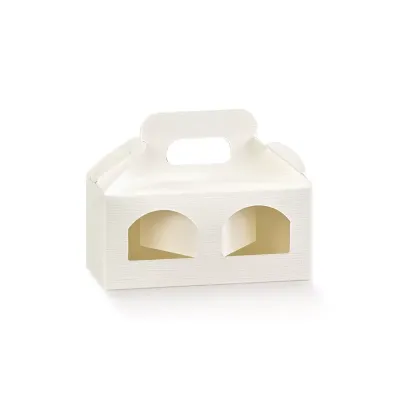 Portavasetti 2 posti 11x05 bianco (pz.10)