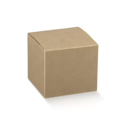 Scatola 10x10 h.10 avana (pz.10)