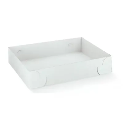 Vassoio 50x35 h.07 bianco