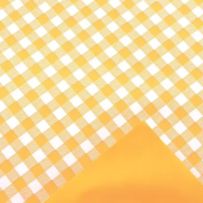 Bobina cp 1x25 spring plaid arancio