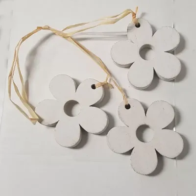 Fiore legno x 3 