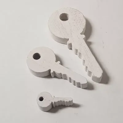 Chiavi legno assortite (30 pz)