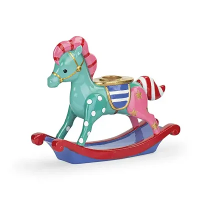 Cavallo portacandela cm.17