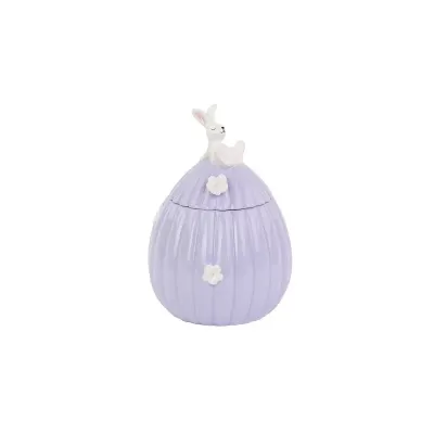 Uovo conten. h.19 lilla
