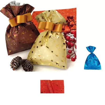 Buste 25x40 starry rosso (pz.50)