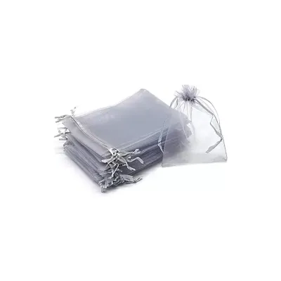 Sacchettino 16x16 argento (pz.20)