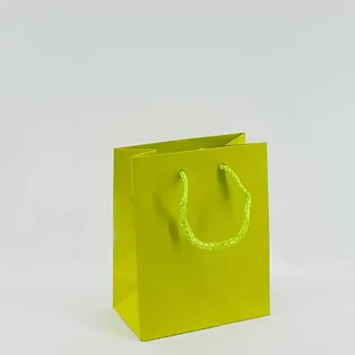 Shopper shop 12x15 verde mela (12pz)