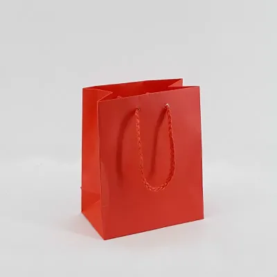 Shopper shop 16x19 rosso (12pz)