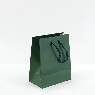 Shopper shop 16x19 verde bosco (12pz)