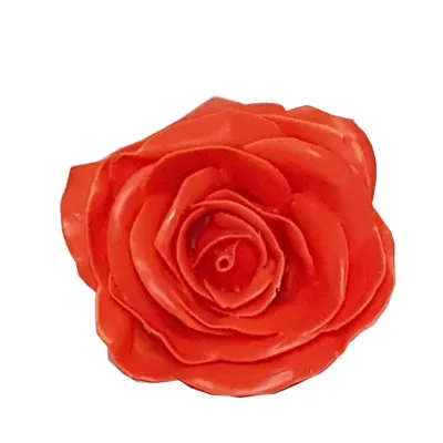 Rosa medium cera colorata