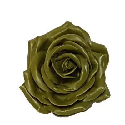 Rosa medium cera colorata