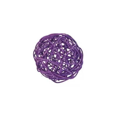 Rattan ball cm. 5 viola