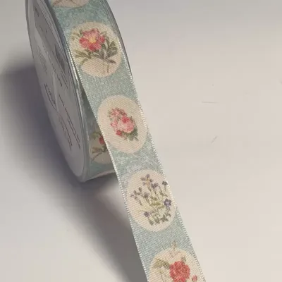 Nastro blumenampel mm.25 m.20  azzurro