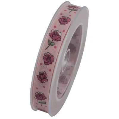 Nastro roschen mm.15 m.20 rosa