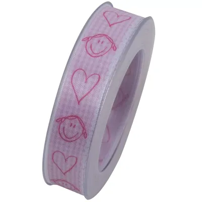 Nastro rasselbande mm.25 mt.20 rosa