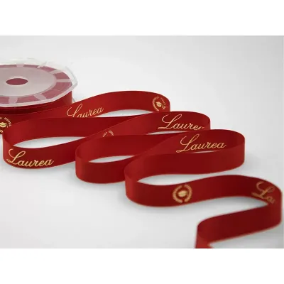 Nastro laurea mm.16 m.10 rosso