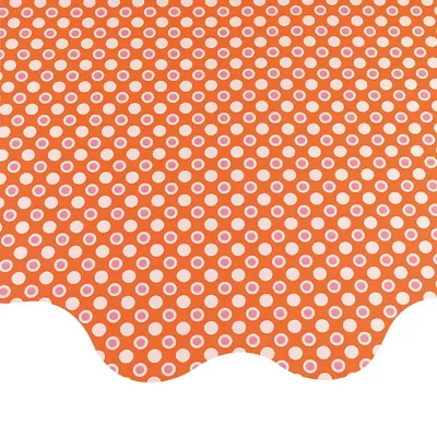 Sottov. cp d.40 bubbles arancione (pz.50)