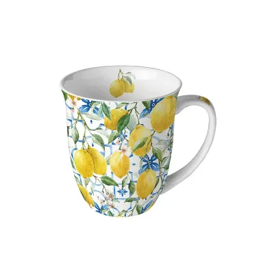 Mug h.10 mediterranean lemons