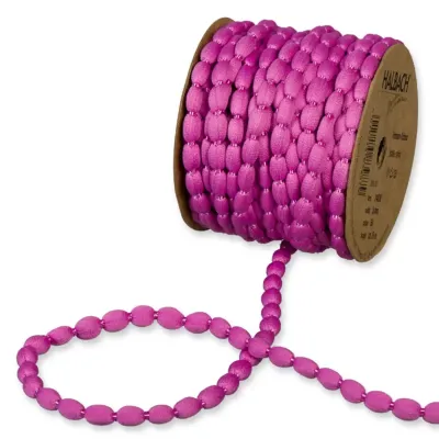 Cordino pompon mm.08 m.15 fucsia
