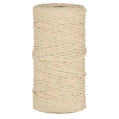 Cordino cotton yarn mm.05 g.300 naturale