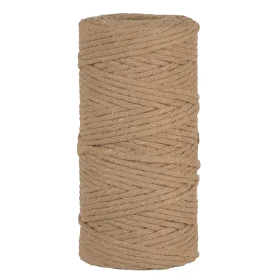 Cordino cotton yarn mm.05 g.300 avana