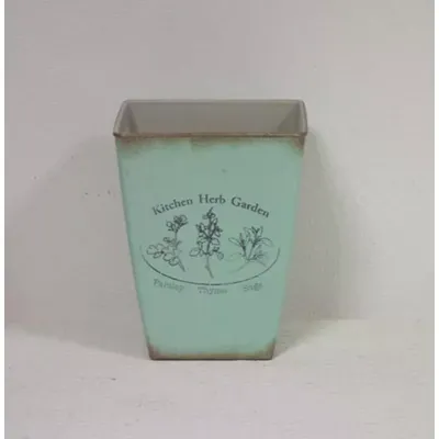 Cesto alto pvc 13x13 verde