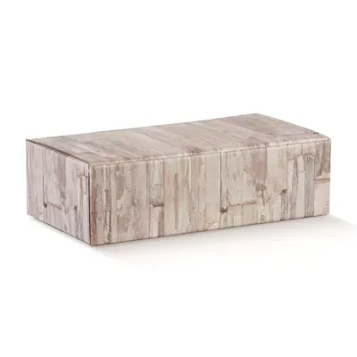 Sc. 2 bottiglie unica wood