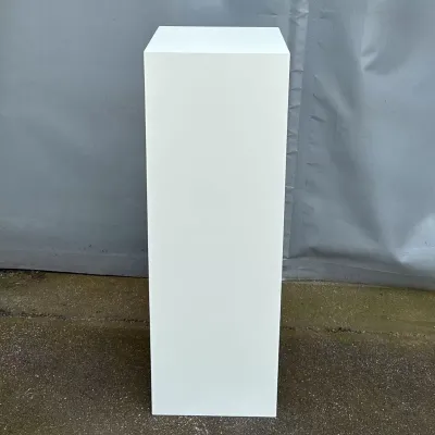 Tm-colonna legno h.080 bianco