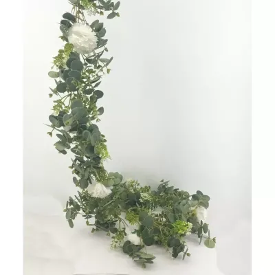 Eucaliptus garland cm.180 con fiori
