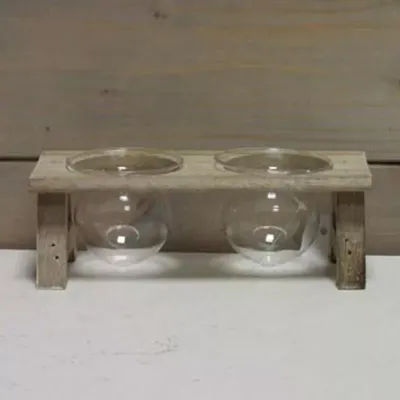 Cw-2 vasi su supporto legno