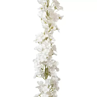 Ortensia garland cm.180 bianco