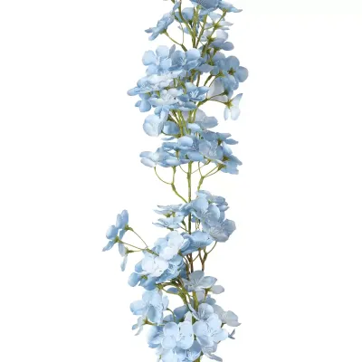 Ortensia garland cm.180 azzurro