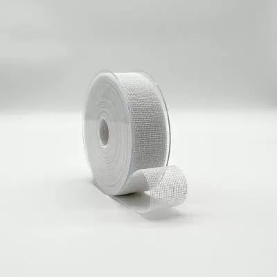 Nastro cotone mm.40 m.20 bianco