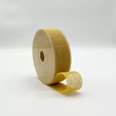 Nastro cotone mm.40 m.20 giallo