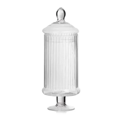 Vaso con coperchio d.13 h.34