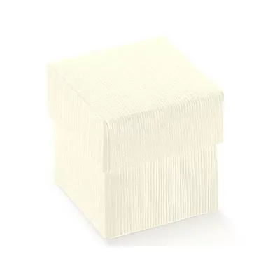 Scatola 05x05 h.05 bianco (pz.10)