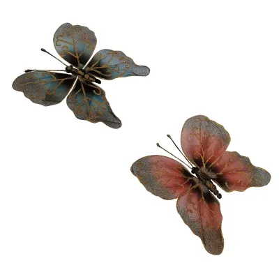 Farfalle 17x16 cm colori assortiti (6pz)