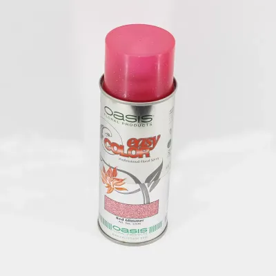 Glitter spray ml.400 rosso