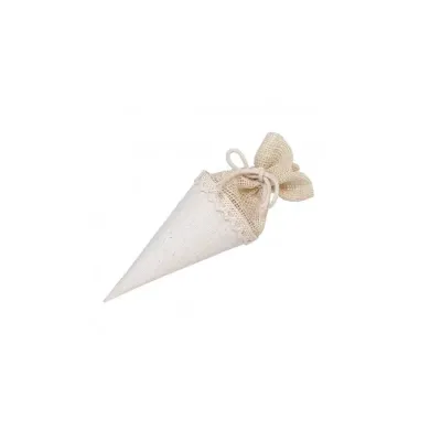 Cono portariso cm.15 naturale (pz.10)