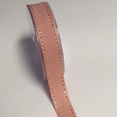 Nastro couture mm.25 m.20 rosa ant.
