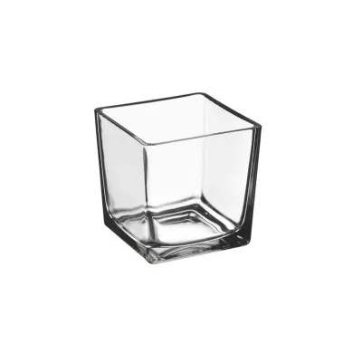 Cubo vetro 10x10 trasparente