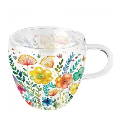 Tazza vetro d.10 primavera